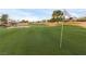 Golf course putting green next to a pond at 2728 Lotus Hill Dr, Las Vegas, NV 89134