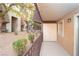 Covered patio with storage and a view of the complex at 5260 River Glen Dr # 261, Las Vegas, NV 89103