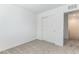 Spacious bedroom with double door closet and carpet flooring at 6176 Foxes Dale St, Las Vegas, NV 89166