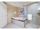 Relaxing bathroom with soaking tub and a walk-in shower at 145 E Harmon Ave # 2504, Las Vegas, NV 89109