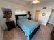 Bedroom with a queen bed and adjacent bathroom at 3550 Bay Sands Dr # 2089, Laughlin, NV 89029