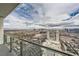 Stunning balcony view overlooking the Las Vegas Strip and surrounding mountains at 4381 W Flamingo Rd # 5220, Las Vegas, NV 89103