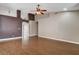 Living room featuring hardwood floors and neutral wall colors at 5217 Yellow Dawn Ct, Las Vegas, NV 89130