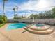 Inviting pool and spa area, perfect for entertaining at 556 Canosa, Las Vegas, NV 89104