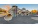 Modern playground structure with slides and climbing features for  at 10809 Garden Mist Dr # 2058, Las Vegas, NV 89135