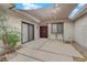 Private patio with shade structure, creating an inviting outdoor space at 2443 El Paseo Cir, Las Vegas, NV 89121