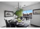 Elegant dining room with a view and seating for four at 3620 E Chablis, Pahrump, NV 89048