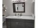 Bathroom with vanity, sink, and large mirror at 5655 E Sahara Ave # 2015, Las Vegas, NV 89142