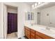 Bathroom with double sinks and shower/tub combo at 7579 Harwich Bay Ave, Las Vegas, NV 89179