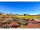 Scenic view of a beautiful golf course at 8800 Sundial Dr, Las Vegas, NV 89134