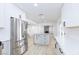 Modern kitchen with stainless steel appliances and an island at 2670 Palma Vista Ave, Las Vegas, NV 89121