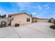 Backyard view showcasing patio and shed at 3111 Johannan Ln, North Las Vegas, NV 89032