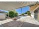 Inviting kidney-shaped pool with covered patio at 3809 San Bernardino Ave, Las Vegas, NV 89102