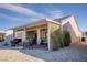 House exterior showcasing a covered patio at 7345 Shelduck St, North Las Vegas, NV 89084