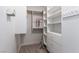 Well-organized closet with shelves, hanging space, and drawers at 2108 Grand Island Ct, Las Vegas, NV 89117