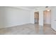 Spacious bedroom with tile floors and access to bathroom at 322 Karen Ave # 2003, Las Vegas, NV 89109