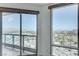 Stunning panoramic city views from the condo at 322 Karen Ave # 2003, Las Vegas, NV 89109