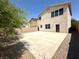 Large concrete patio in the backyard of the house at 5007 Caprock Canyon Ave, Las Vegas, NV 89139