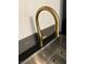 Modern stainless steel sink with gold faucet at 6529 Bourbon Way, Las Vegas, NV 89107