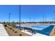 Community basketball court with ample space and seating at 7535 Phoenix Falls St # Lot 52, North Las Vegas, NV 89084