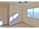 Bedroom with double door closet and tile floor at 184 Fallon Dr, Henderson, NV 89074