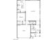 First floor plan showcasing kitchen, bedrooms, and great room at 3103 Magnolia Ranch Ave, Las Vegas, NV 89139