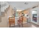 Kitchen with light wood cabinets and stainless steel appliances at 3358 Cheltenham St, Las Vegas, NV 89129