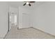 Bedroom with tile floors and mirrored closet doors at 4926 Droubay Dr, Las Vegas, NV 89122