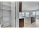 Bright walk-in pantry with ample shelving and wire baskets at 9002 Shifting Skye St, Las Vegas, NV 89166