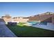 Large pool and spa with plenty of room for entertaining at 434 Fortissimo St, Henderson, NV 89011