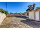 Spacious backyard offering ample space and privacy at 4880 Welter Ave, Las Vegas, NV 89104