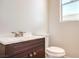 Clean bathroom with updated vanity and toilet at 5845 Pristine Falls Ave, Las Vegas, NV 89131