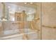 Bathroom featuring a large shower and jacuzzi tub at 7844 Bluewater Dr, Las Vegas, NV 89128