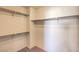 Large closet with double hanging rods and shelves at 8320 S Pioneer Way, Las Vegas, NV 89113