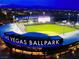 Night view of Las Vegas Ballpark at 3004 Darby Falls Dr, Las Vegas, NV 89134