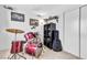 Bedroom with drum kit and guitar at 1129 Majestic Canyon St, Henderson, NV 89052