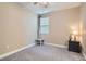 Well-lit bedroom featuring neutral walls and carpet at 1189 Hillside Peak St, Henderson, NV 89002