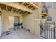 Spacious patio with storage and grilling area at 2801 N Rainbow Blvd # 119, Las Vegas, NV 89108