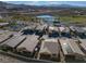 Aerial view of community with lake and golf course at 44 Alta Cascata Pl, Henderson, NV 89011