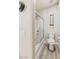 Clean bathroom with tub shower combo at 6525 Raven Hall St, North Las Vegas, NV 89084