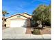 One-story house with attached garage and desert landscaping at 5010 Sail Rock Pl, North Las Vegas, NV 89031