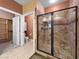 Bathroom with large walk-in shower and toilet at 570 Long Iron Ln, Mesquite, NV 89027