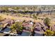 Aerial view showcasing house, yard, and neighborhood at 8229 Sedona Sunrise Dr, Las Vegas, NV 89128