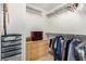 Large walk-in closet with ample shelving and hanging space at 8229 Sedona Sunrise Dr, Las Vegas, NV 89128