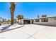 Modern home exterior with a large driveway at 3101 Kings Way, Las Vegas, NV 89102