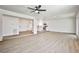 Spacious living area with high ceilings and wood-look flooring at 3101 Kings Way, Las Vegas, NV 89102