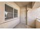 Private entry with door and window at 354 Sunward Dr # 354, Henderson, NV 89014