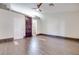 Bedroom with hardwood floors and walk-in closet at 188 Beach Oak Ave, Henderson, NV 89002