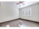 Bedroom with hardwood floors and large window at 188 Beach Oak Ave, Henderson, NV 89002