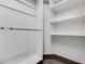 Large walk-in closet with shelving and hanging rods at 188 Beach Oak Ave, Henderson, NV 89002